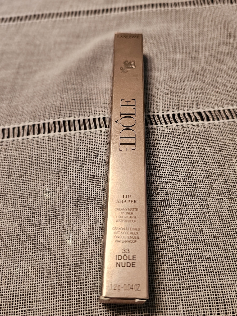 Lancôme Idôle Lip Shaper 33 Idôle Nude - Rose Gold Packaging